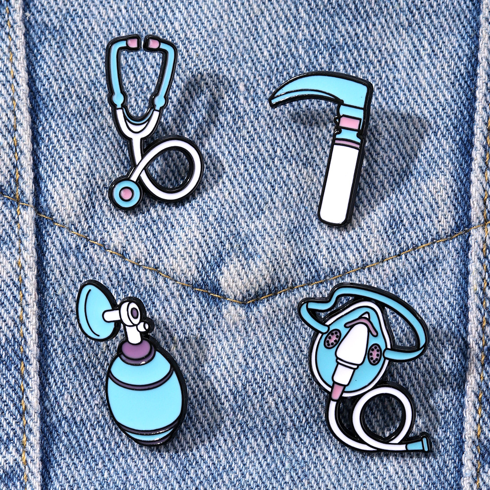Medical Laboratory Science - Creative Medical Cartoon Brooch Lapel Pin
