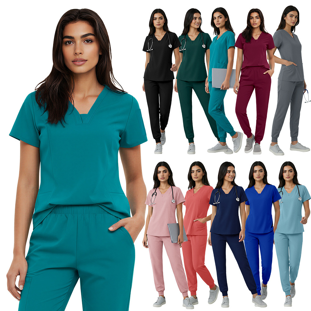 Men Medical Uniforms Women Scr - Medical Lab Gown บทวิจารณ์และราคา