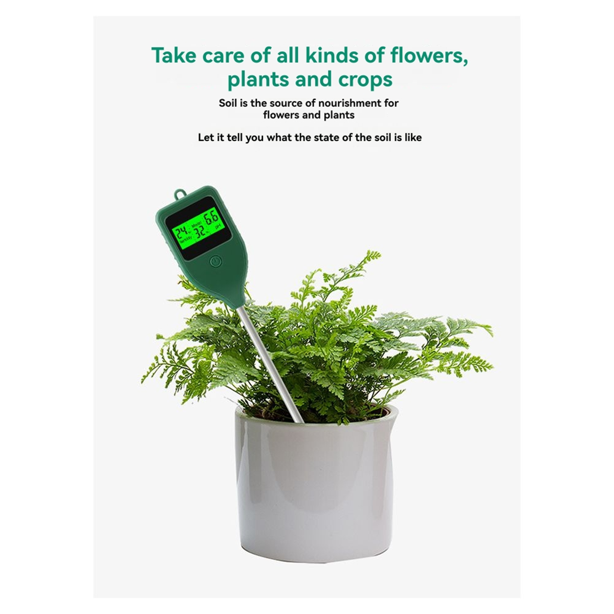 ABNJ Digital LCD Display Soil  - Ph Meter บทวิจารณ์และราคา