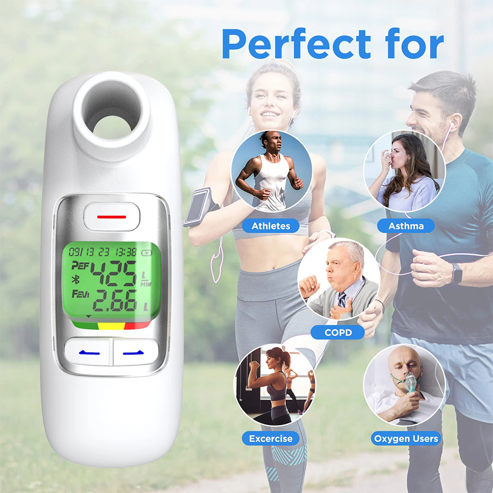 Medical Bluetooth Lung Functio - Spirometer Lung Function บทวิจารณ์และราคา