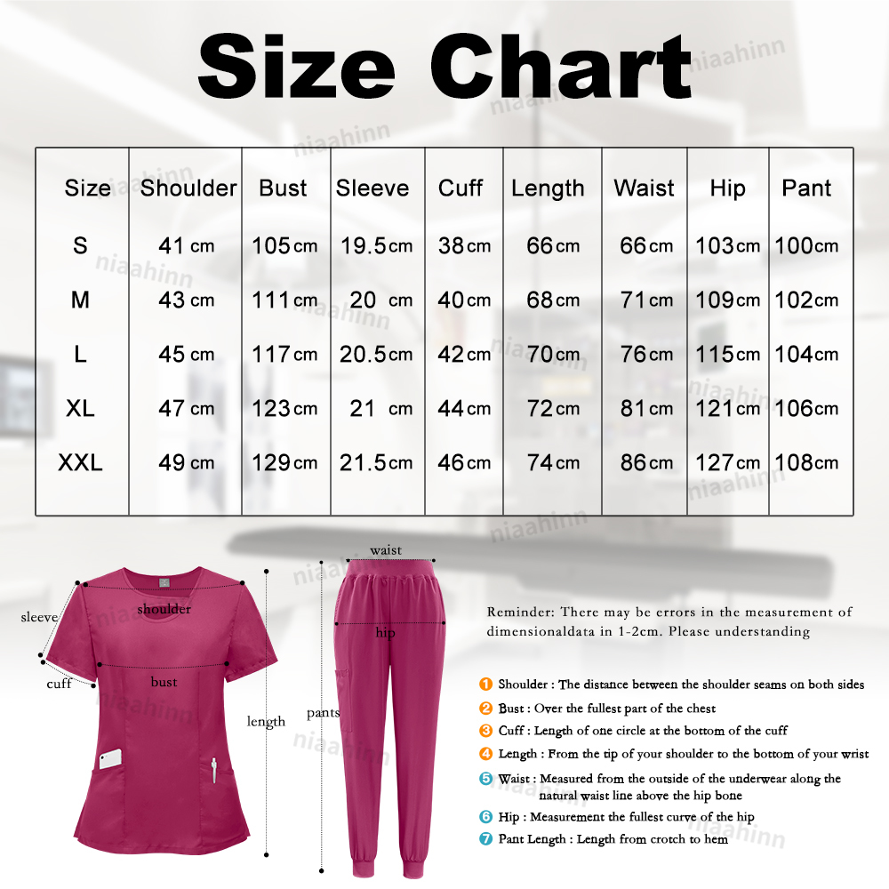 Multicolour Elastic Scrubs Sui - Medical Lab Gown บทวิจารณ์และราคา