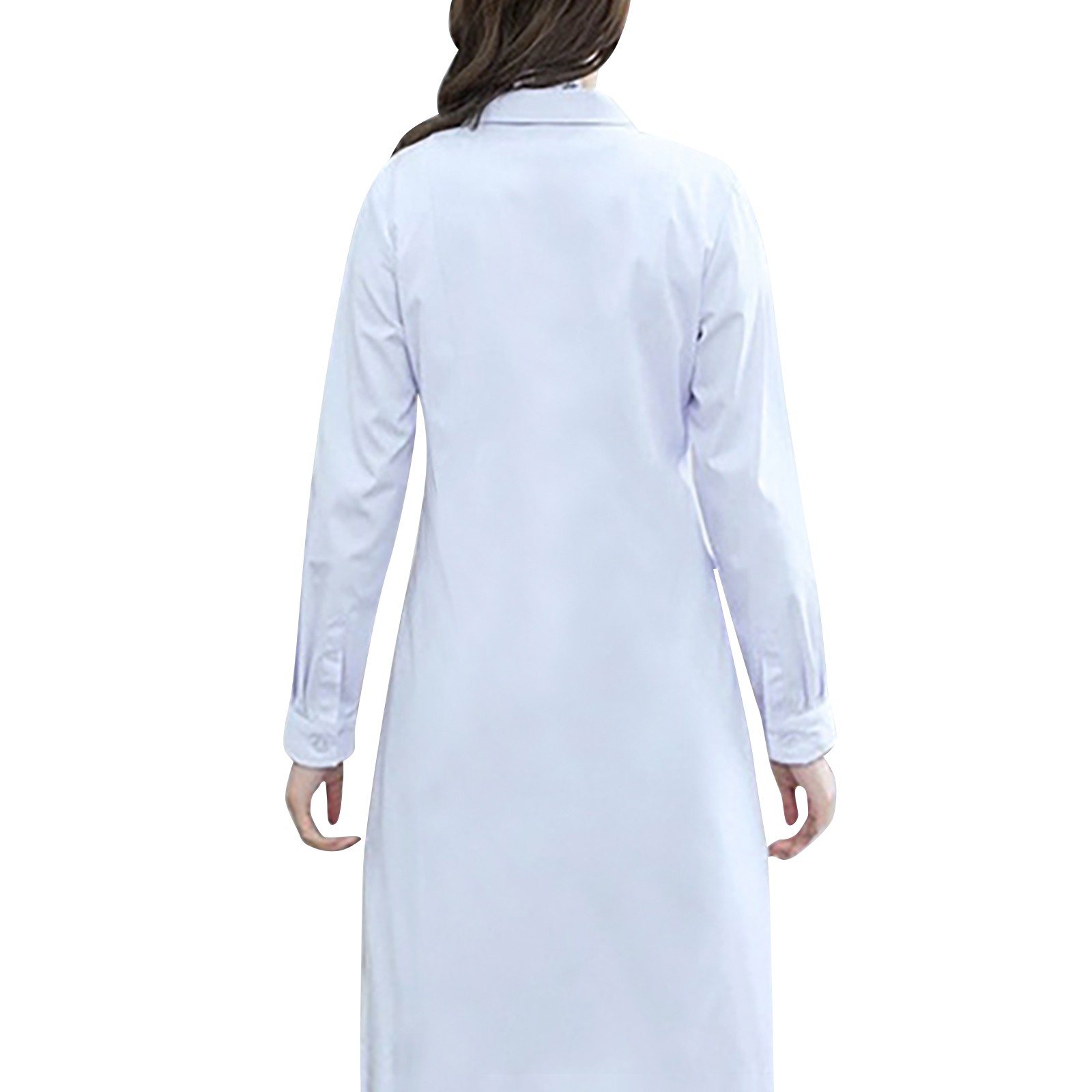 White Lab Coat For Women Men S - Medical Lab Gown บทวิจารณ์และราคา