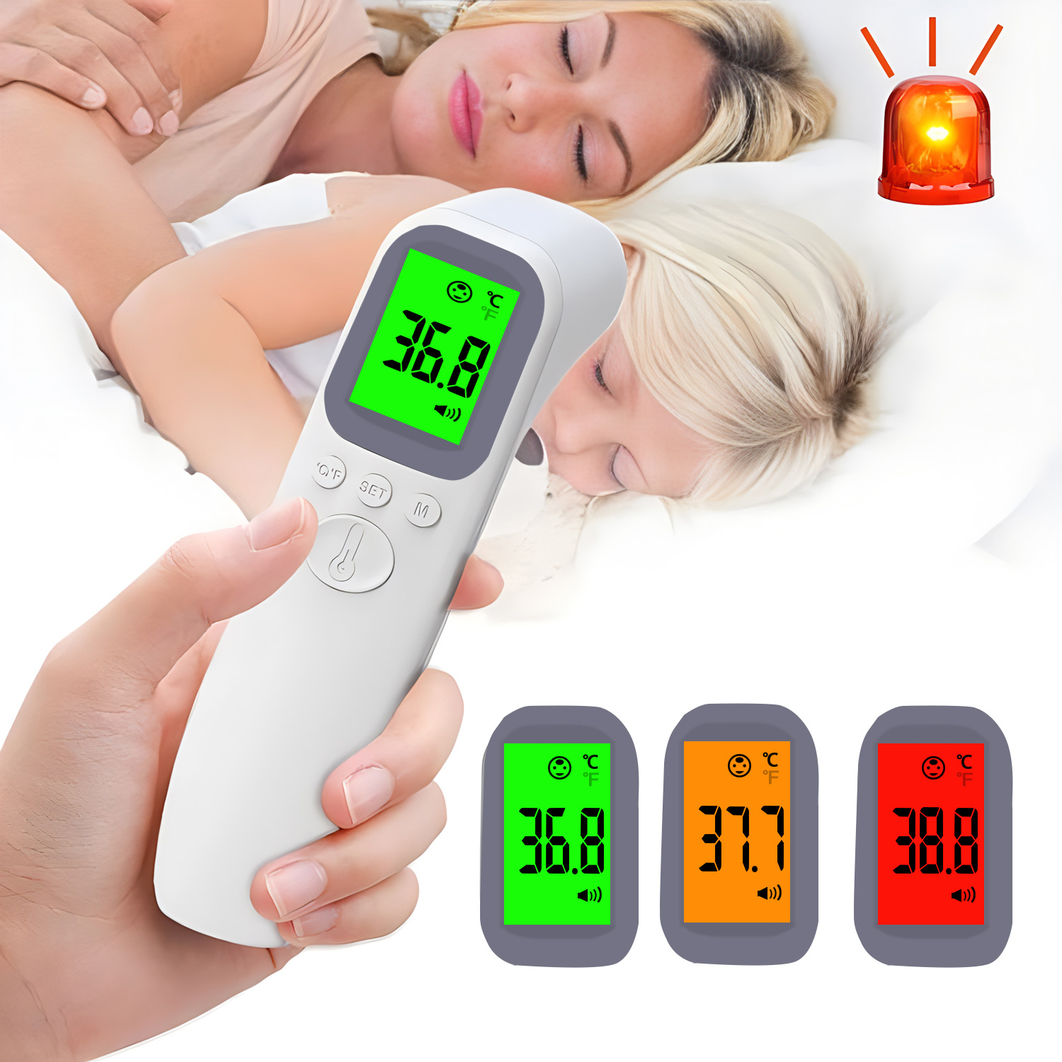 Ear Forehead Infrared Thermome - Digital Thermometer Infrared บทวิจารณ์และราคา
