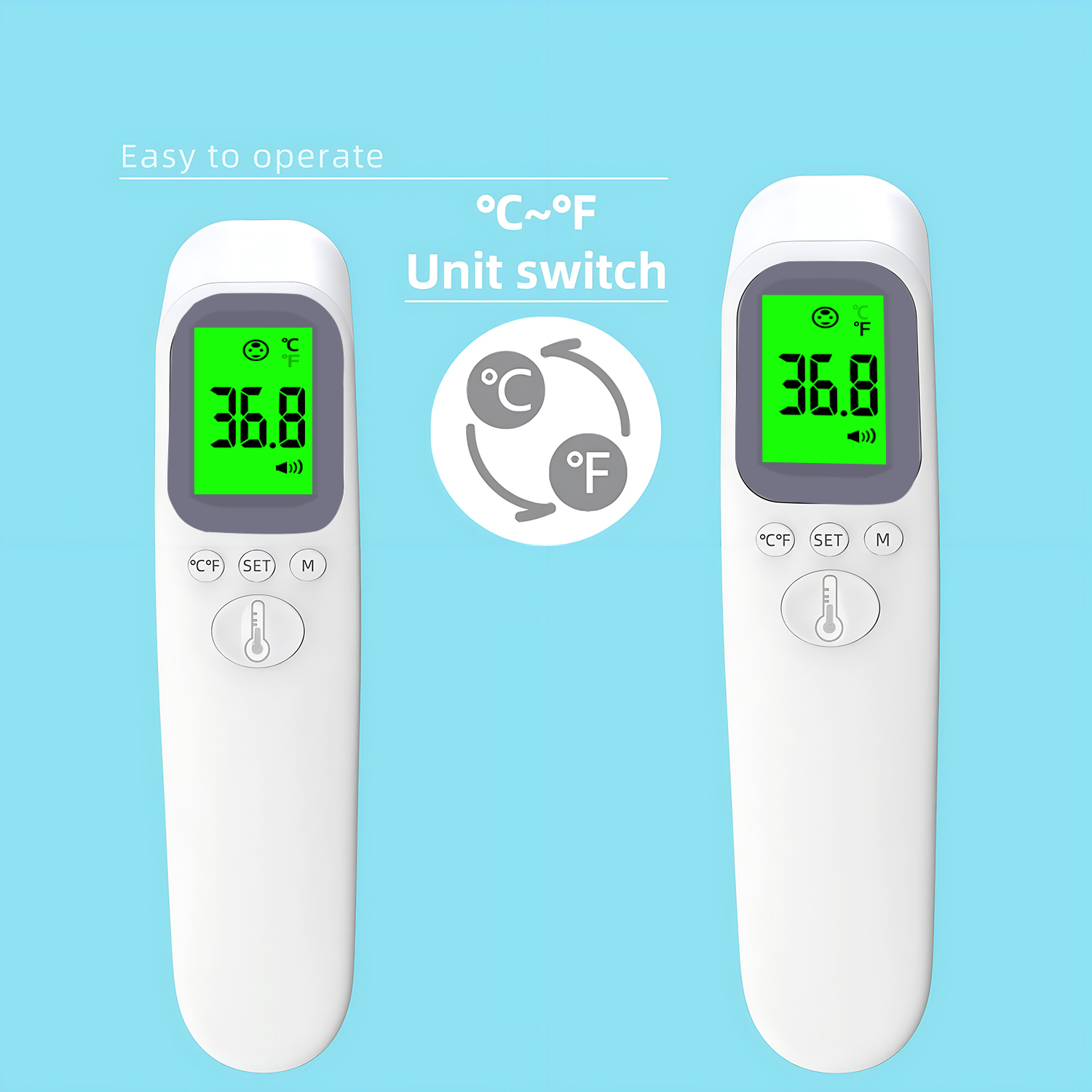 Ear Forehead Infrared Thermome - Digital Thermometer Infrared บทวิจารณ์และราคา