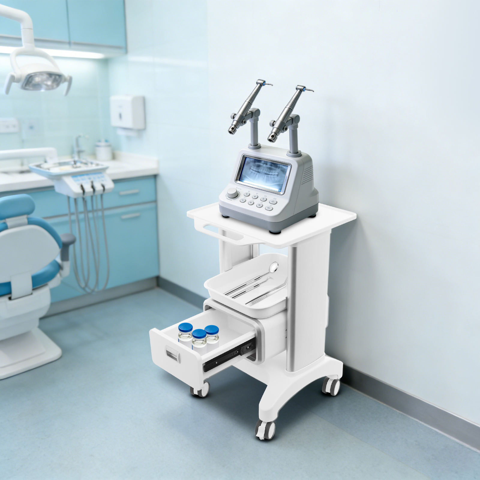 Lab Utility Cart Mobile Work S - Medical Health Lab บทวิจารณ์และราคา
