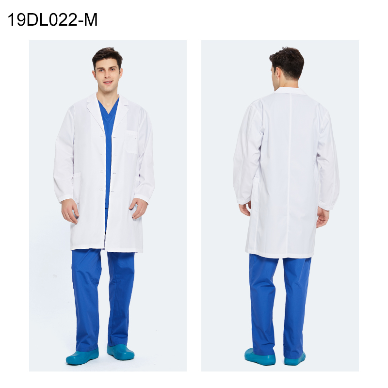 ANNO White Doctor Medical Coat - Medical Lab Gown บทวิจารณ์และราคา