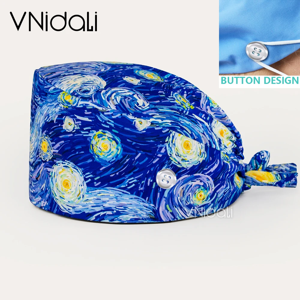 Print Scrubs Hats Laboratory O - Medical Health Lab บทวิจารณ์และราคา