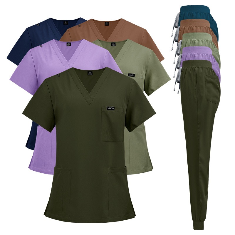 Unisex short sleeved surgical  - Medical Lab Gown บทวิจารณ์และราคา