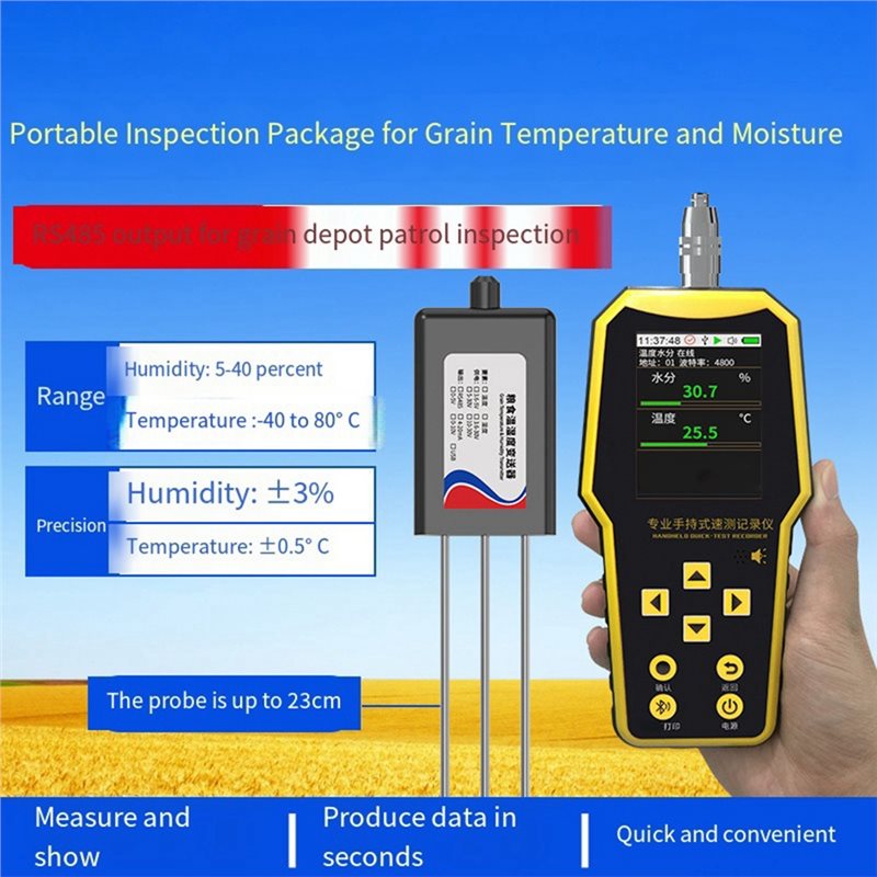 B84B-RS485 Soil Meter NPK PH E - Ph Meter บทวิจารณ์และราคา