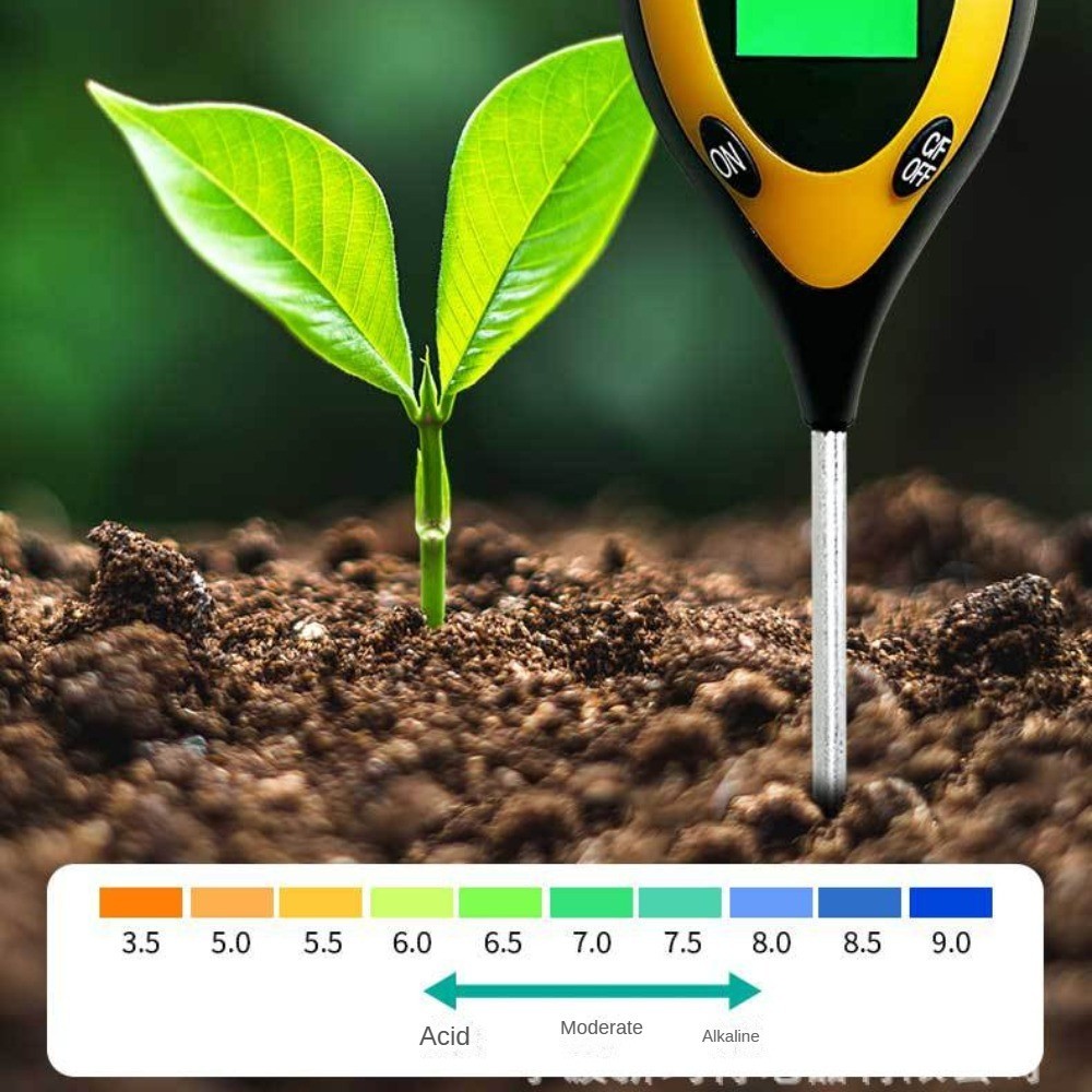 Soil PH Tester 4 in 1 PH Soil  - Ph Meter บทวิจารณ์และราคา