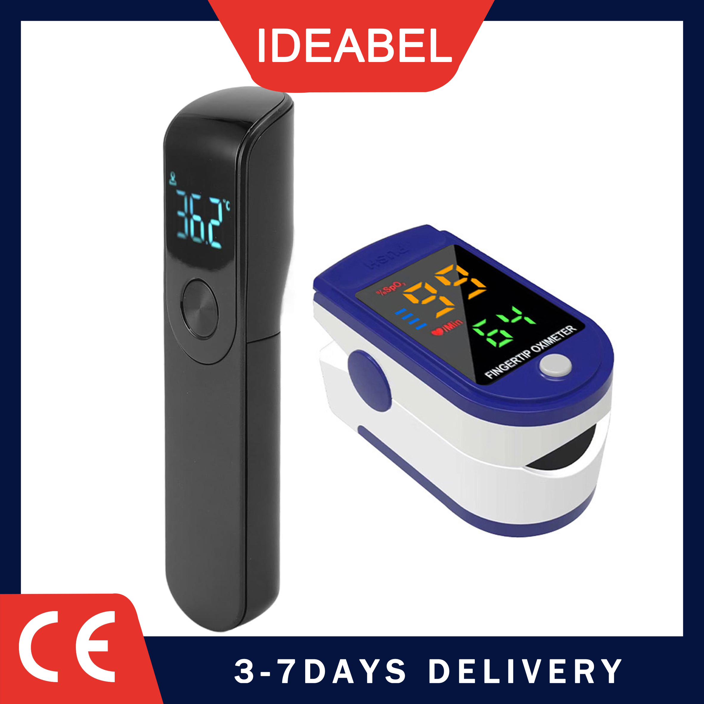 IDEABEL Infrared Fever Thermom - Digital Thermometer Infrared บทวิจารณ์และราคา