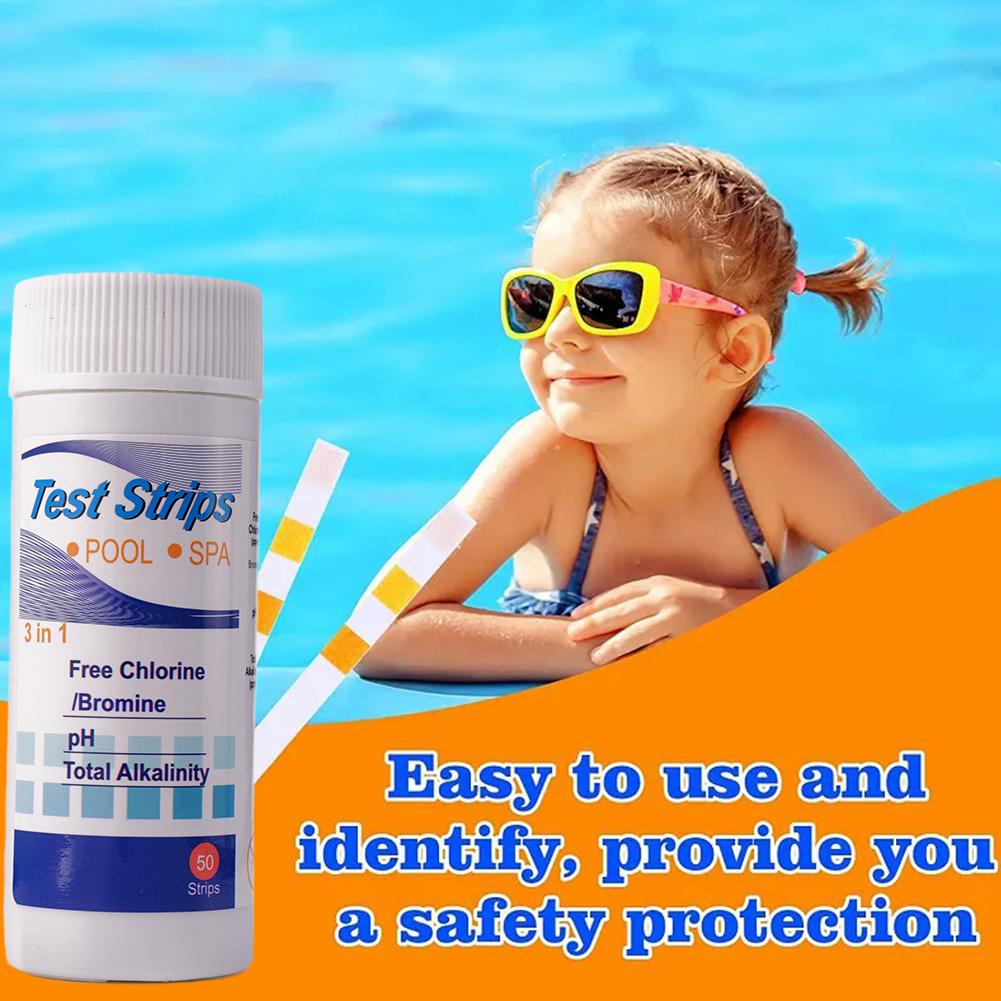 50/150/250 Strips 3-IN-1 Swimm - Ph Meter บทวิจารณ์และราคา