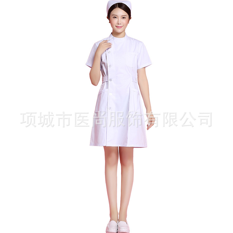 Nurse Costume for Women Medica - Medical Lab Gown บทวิจารณ์และราคา