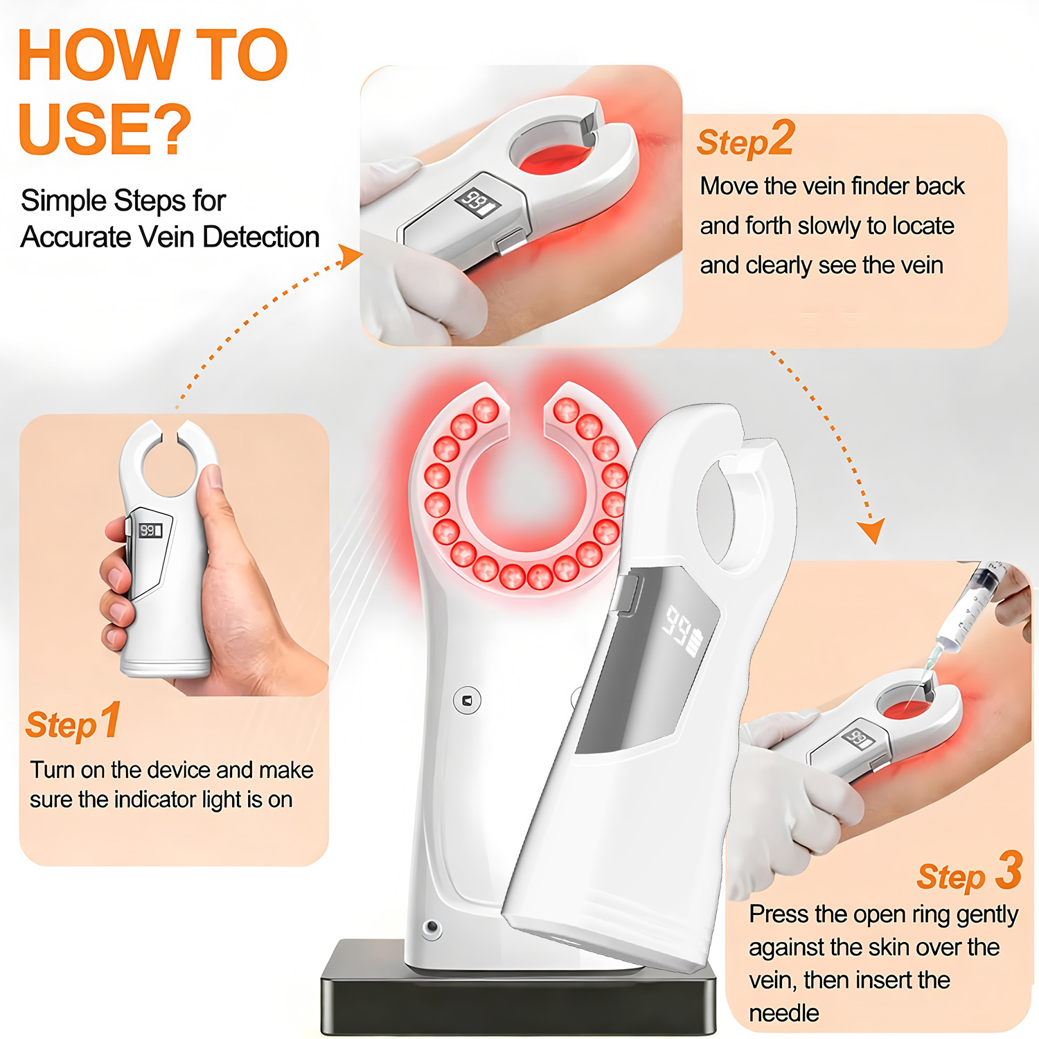 Medical Infrared Vein Locator  - Medical Laboratory Science บทวิจารณ์และราคา