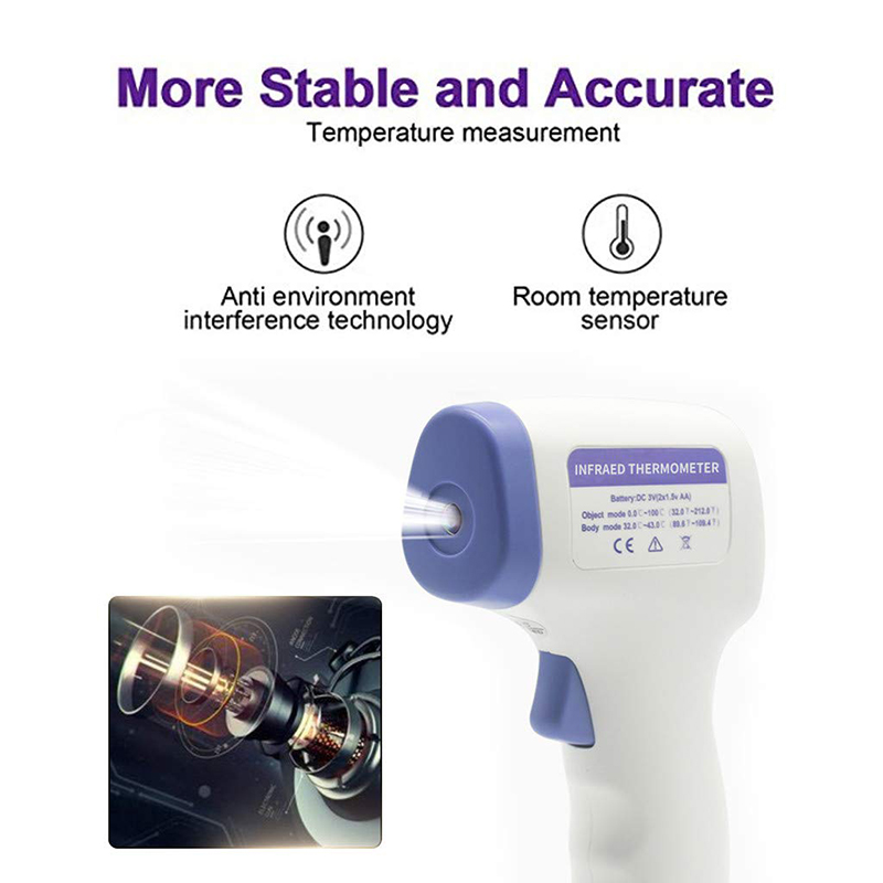 Digital Forehead Thermometer E - Digital Thermometer Infrared บทวิจารณ์และราคา