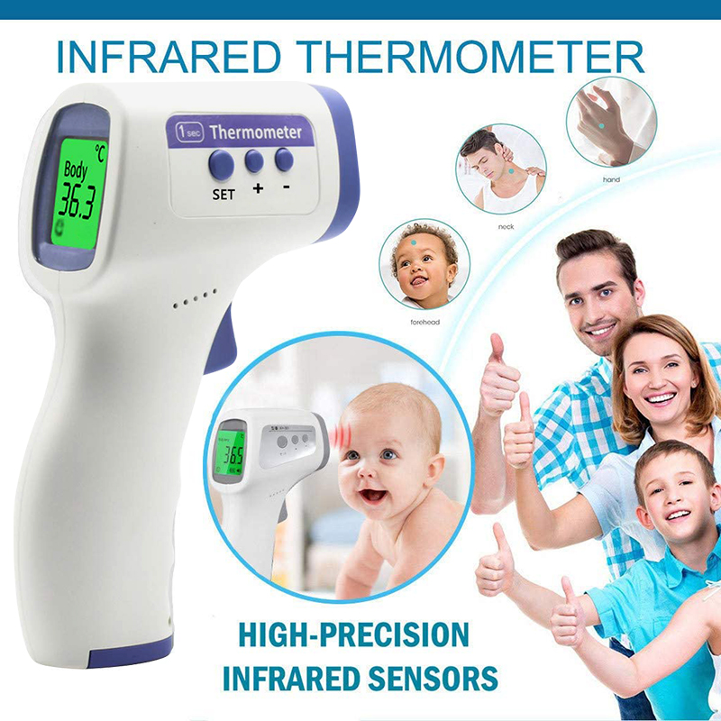 Digital Forehead Thermometer E - Digital Thermometer Infrared บทวิจารณ์และราคา