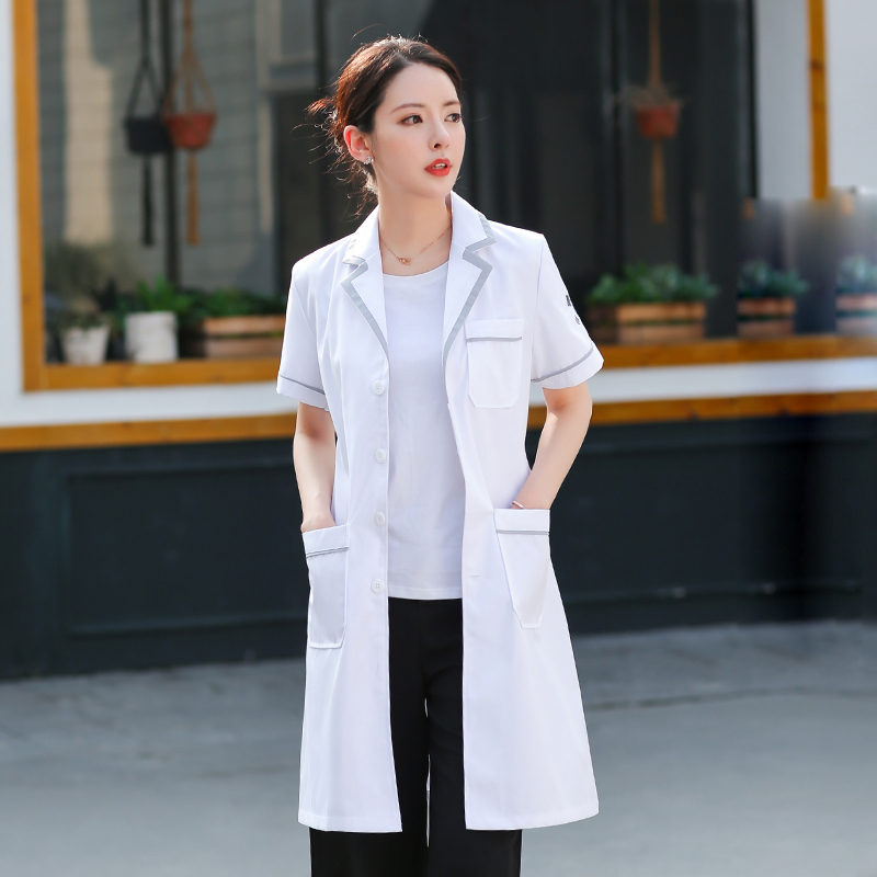 Women Nursing Coat Lab Uniform - Medical Health Lab บทวิจารณ์และราคา