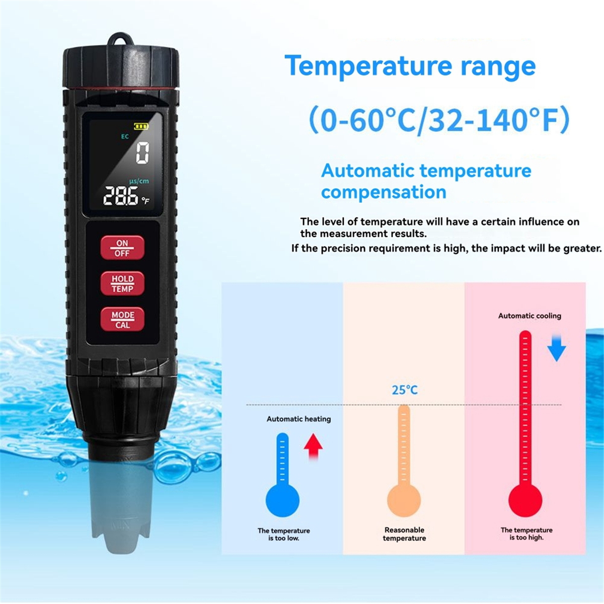 AA98 7 in 1 Digital Water Qual - Ph Meter บทวิจารณ์และราคา