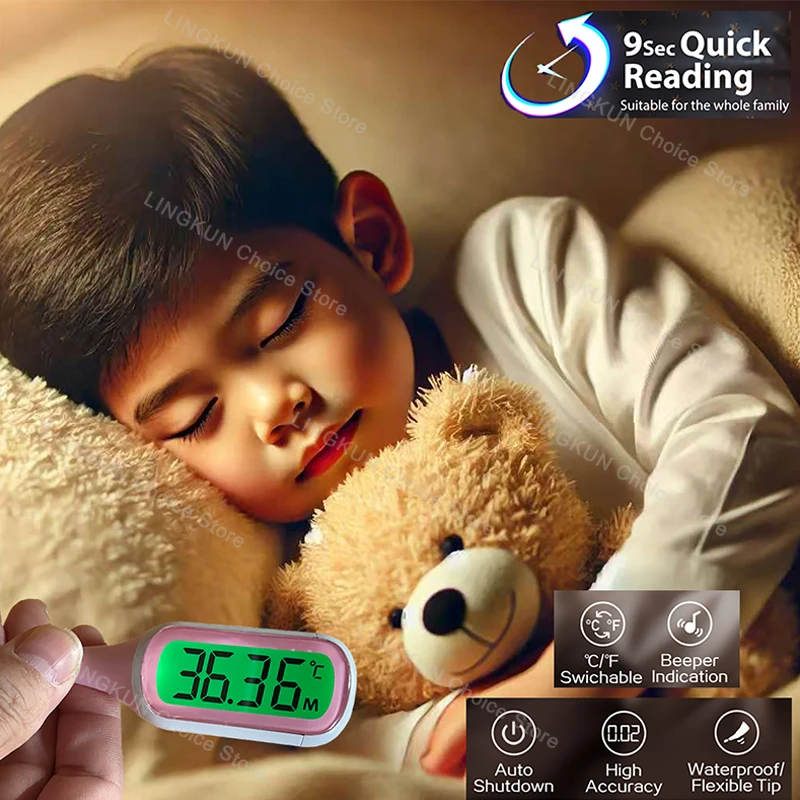 Silicone Fast 9S Thermometer f - Digital Thermometer Infrared บทวิจารณ์และราคา